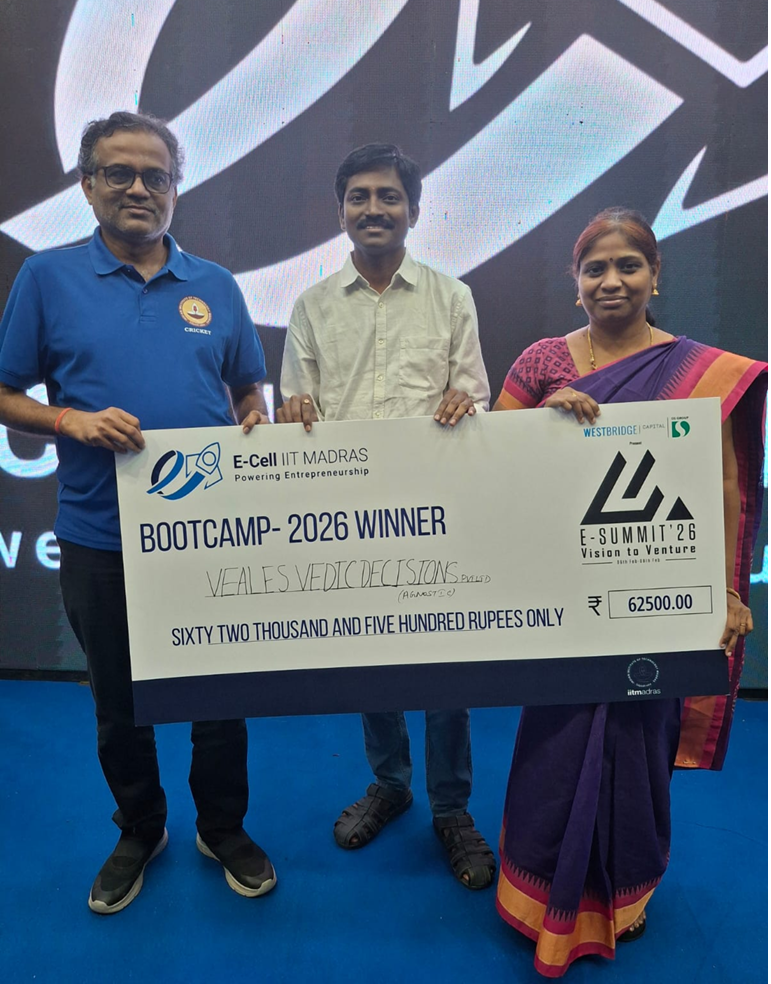 IIT Madras E-Cell winners